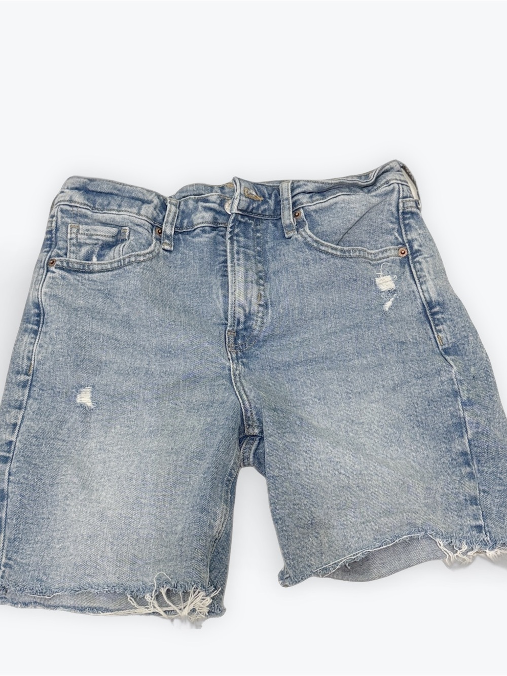 Old Navy High-Rise O.G. Straight Light Blue Denim Jeans